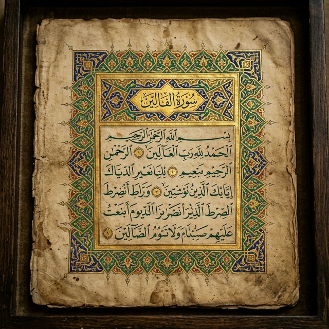 Ko'hna Hadis Qo'lyozmasi